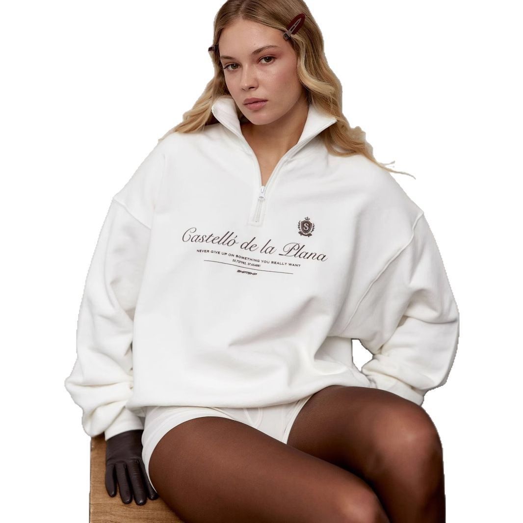 Summer Clothing Old Money - Sudaderas con estampado de letras Retro