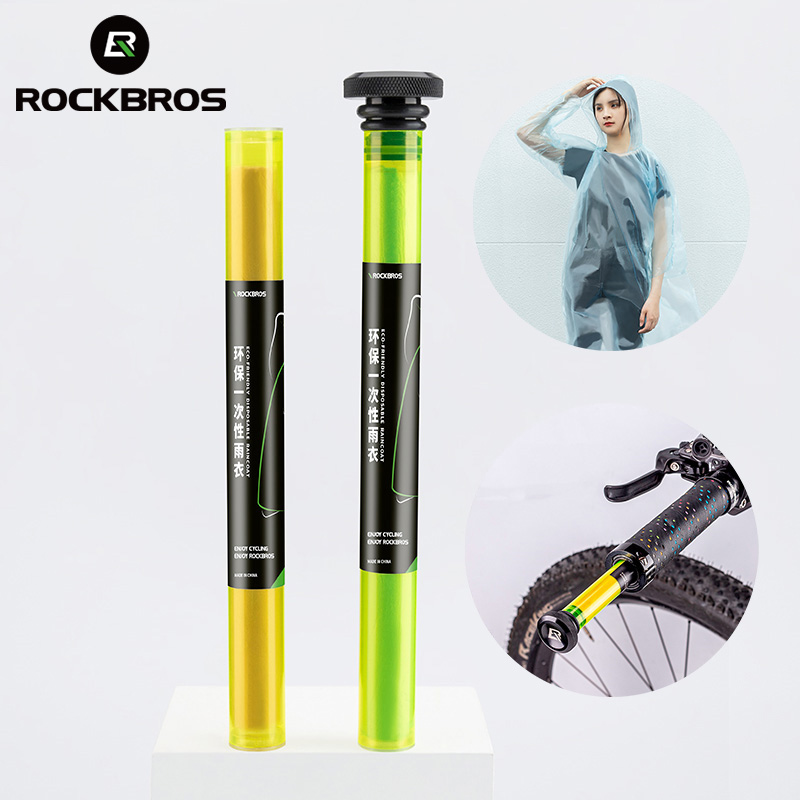 Summer Rain Clothing - ROCKBROS-chubasquero para bicicleta para hombre y