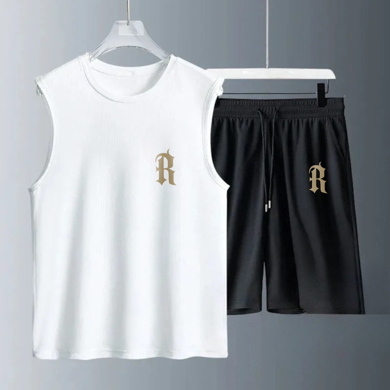 Summer Clothing Mens - Conjuntos de Camisetas sin Mangas para