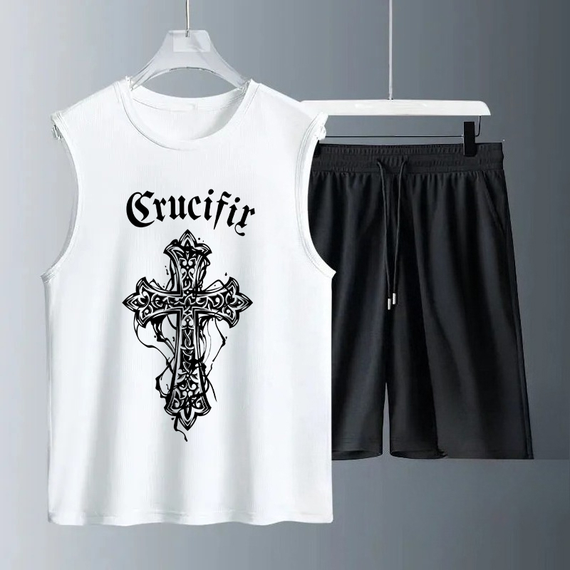 Summer Clothing Mens - Conjuntos de Camisetas sin Mangas para