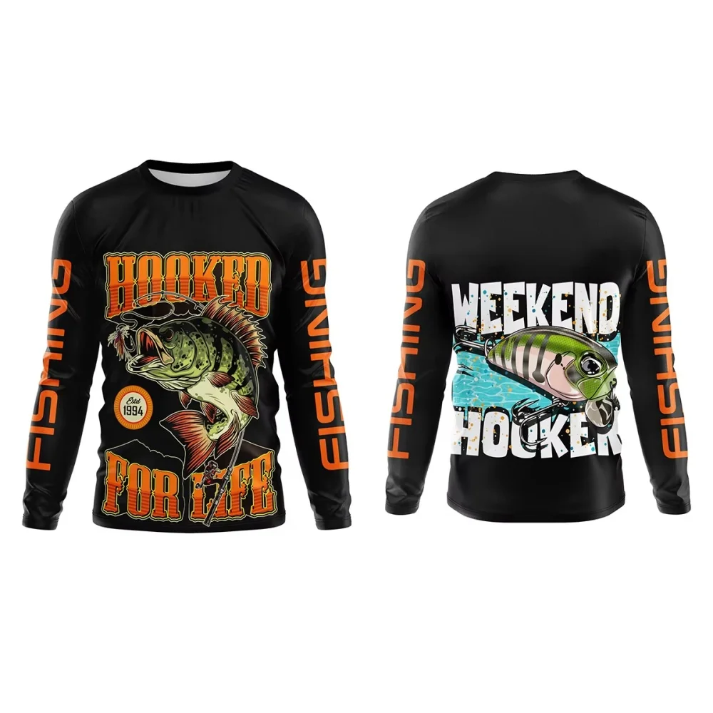 Summer Outdoor Clothing - Camiseta de Pesca para Hombre, Manga