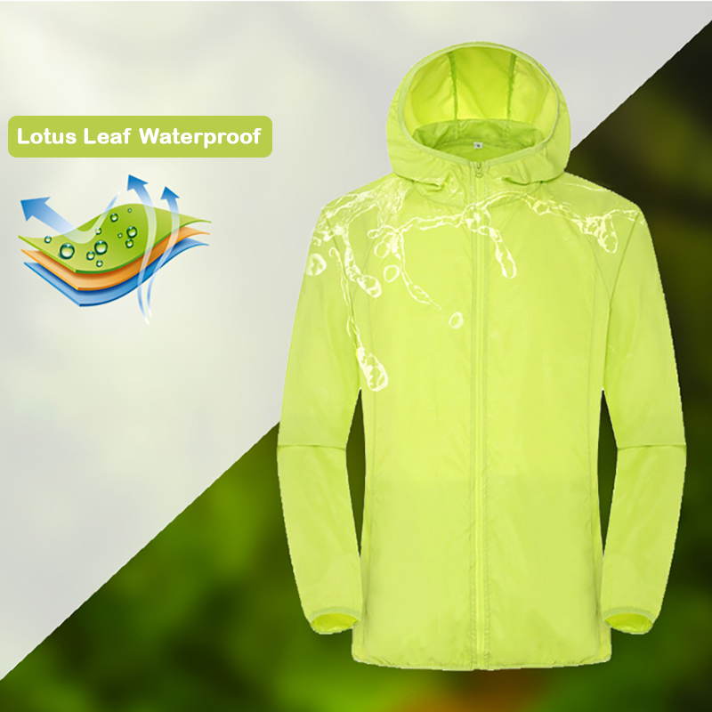 Chaqueta impermeable de protec - Summer Rain Clothing reseña y precio