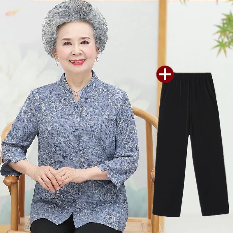 Camisas de abuela para anciano - Summer Clothing Old Money reseña y precio