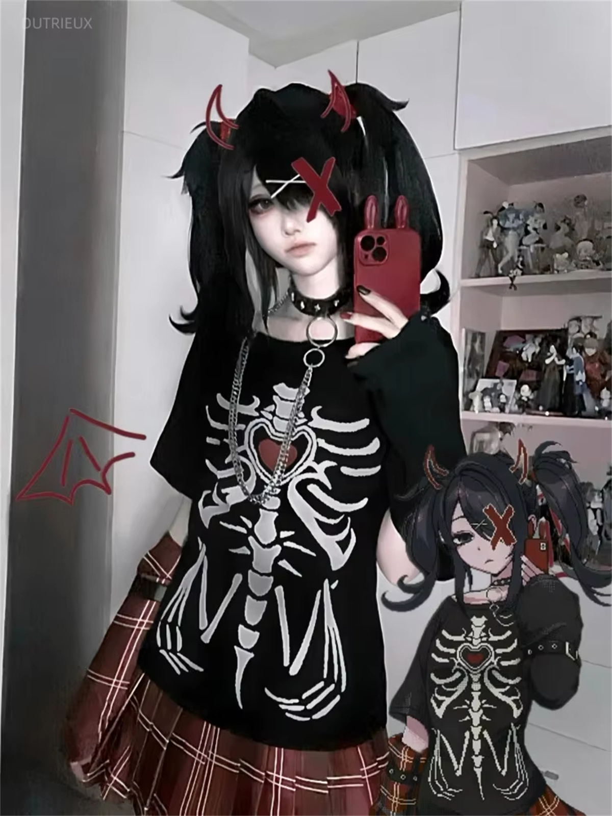 Camiseta de Lluvia Anime Ame,  - Summer Rain Clothing reseña y precio