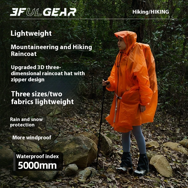Chubasquero con cremallera 3F  - Summer Rain Clothing reseña y precio
