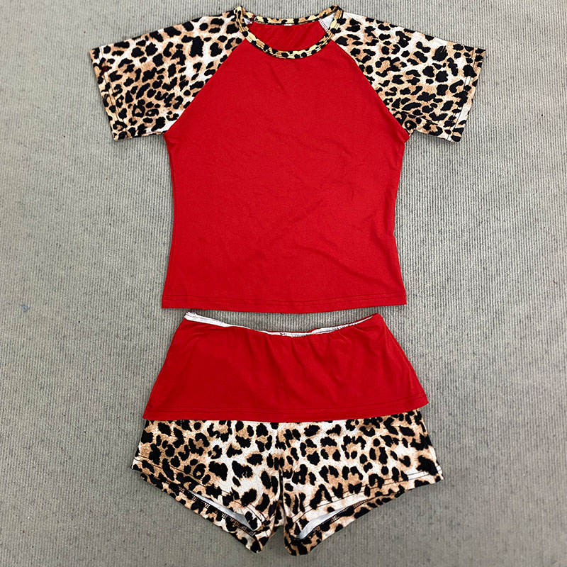 Conjunto de Shorts de Manga Co - Summer Clothing Women Sale reseña y precio