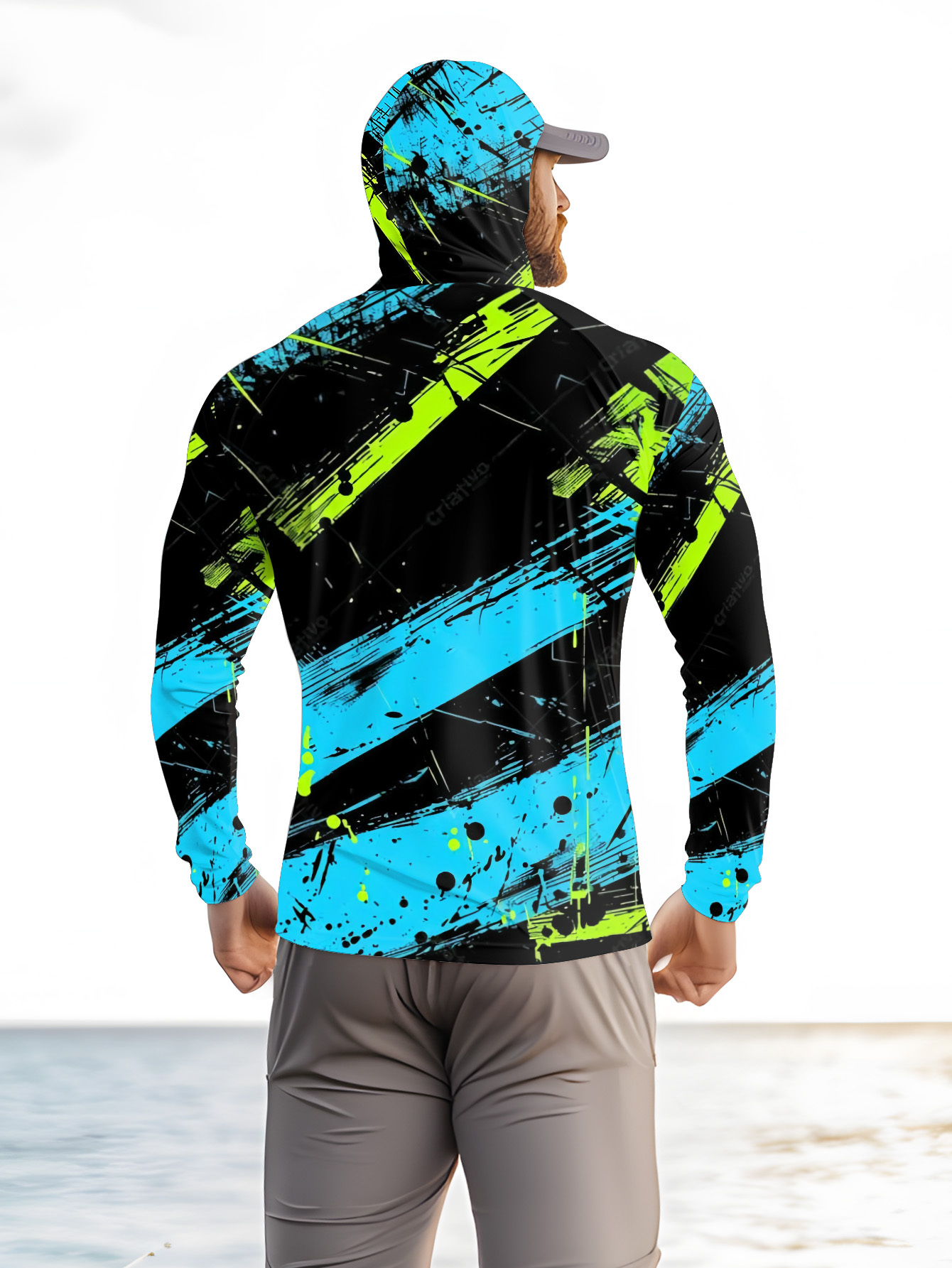 Sudadera de Pesca para Hombre, - Summer Outdoor Clothing reseña y precio