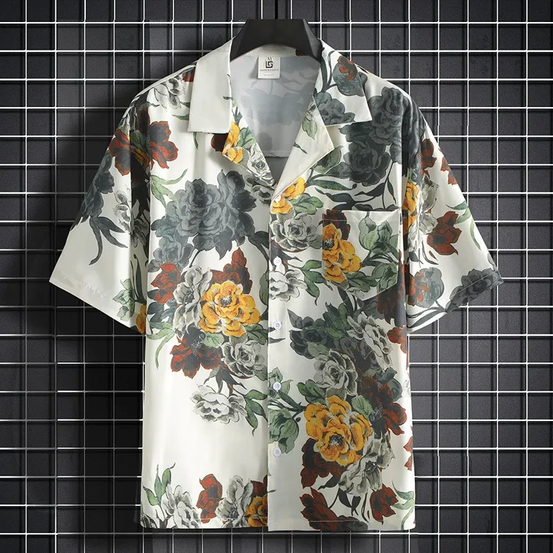 Camisa estampada Camisa de man - Summer Clothing Styles Men reseña y precio