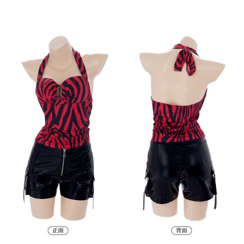 Top Halter de Malla Rojo con E - Summer Clothing Sets Women reseña y precio